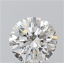 Natural Diamond 1.00 Carats, Round with Excellent Cut, H Color, SI1 Clarity and Certified by GIA