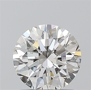 Picture of Natural Diamond 1.00 Carats, Round with Excellent Cut, H Color, SI1 Clarity and Certified by GIA