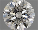Diamante Natural 0.81 quilates, Redondo , Color H, claridad VVS2 y certificado GIA