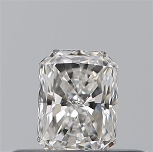 Picture of Natural Diamond 0.25 Carats, Radiant with  Cut, F Color, VVS1 Clarity and Certified by GIA