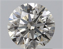 Diamante Natural 0.75 quilates, Redondo , Color H, claridad VS2 y certificado GIA