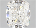 Natural Diamond 1.71 Carats, Cushion with  Cut, G Color, VVS1 Clarity and Certified by GIA