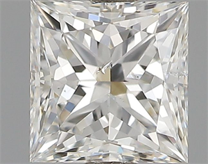 Foto Diamante Natural 0.52 quilates, Princesa , Color G, claridad SI2 y certificado GIA de