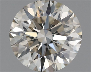 Picture of Natural Diamond 0.72 Carats, Round with Excellent Cut, K Color, VS1 Clarity and Certified by IGI