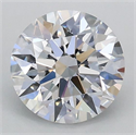 Del inventario de diamantes de laboratorio, 0.93 quilates, Redondo , Color D, claridad VVS2 y certificado IGI