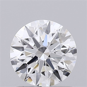 Picture of Lab Grown Diamond 1.02 Carats, Round with Ideal Cut, D Color, VVS1 Clarity and Certified by IGI