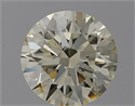 Natural Diamond 1.25 Carats, Round with Excellent Cut, L Color, SI1 Clarity and Certified by IGI