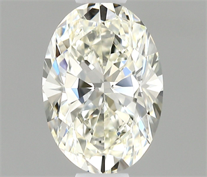 Picture of Natural Diamond 0.58 Carats, Oval with  Cut, I Color, IF Clarity and Certified by IGI