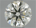 Diamante Natural 0.80 quilates, Redondo , Color K, claridad VVS2 y certificado IGI