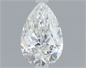 Diamante Natural 0.40 quilates, De pera , Color F, claridad VVS1 y certificado GIA