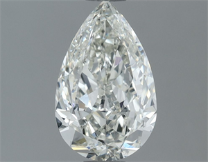 Picture of Natural Diamond 1.00 Carats, Pear with  Cut, H Color, VS2 Clarity and Certified by IGI