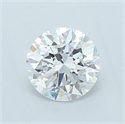 Del inventario de diamantes de laboratorio, 1.00 quilates, Redondo , Color D, claridad VVS2 y certificado IGI