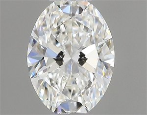 Foto Diamante Natural 0.40 quilates, Ovalado , Color H, claridad VVS2 y certificado GIA de