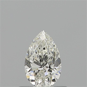 Foto Diamante Natural 0.50 quilates, De pera , Color I, claridad IF y certificado GIA de