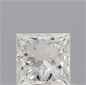 Diamante Natural 0.39 quilates, Princesa , Color I, claridad VS2 y certificado GIA