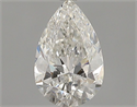 Natural Diamond 0.52 Carats, Pear with  Cut, G Color, SI2 Clarity and Certified by GIA
