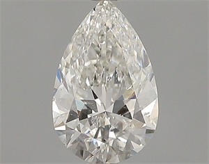 Picture of Natural Diamond 0.52 Carats, Pear with  Cut, G Color, SI2 Clarity and Certified by GIA