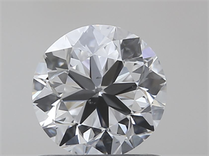 Foto Diamante Natural 0.81 quilates, Redondo , Color F, claridad VS2 y certificado GIA de