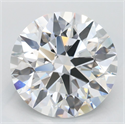Lab Grown Diamond 3.55 Carats, Round with Excellent Cut, D Color, IF Clarity and Certified by GIA