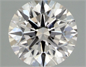 Diamante Natural 0.71 quilates, Redondo , Color G, claridad VS2 y certificado GIA