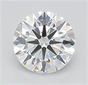 Del inventario de diamantes de laboratorio, 0.90 quilates, Redondo , Color D, claridad VVS2 y certificado IGI