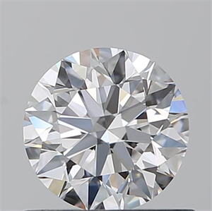 Picture of Natural Diamond 0.72 Carats, Round with Excellent Cut, D Color, VVS2 Clarity and Certified by GIA