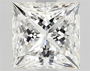 Picture of Natural Diamond 1.40 Carats, Princess with  Cut, H Color, VS2 Clarity and Certified by GIA