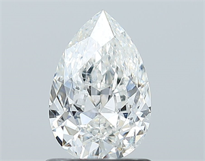 Picture of Natural Diamond 0.90 Carats, Pear with  Cut, G Color, SI2 Clarity and Certified by GIA