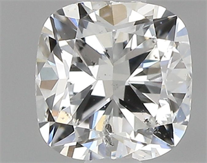 Foto Diamante Natural 0.50 quilates, Del cojín , Color H, claridad I1 y certificado GIA de