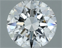Natural Diamond 1.00 Carats, Round with Excellent Cut, F Color, I1 Clarity and Certified by GIA