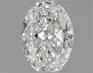 Picture of Natural Diamond 0.40 Carats, Oval with  Cut, F Color, VVS1 Clarity and Certified by GIA
