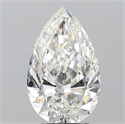 Natural Diamond 3.51 Carats, Pear with  Cut, H Color, SI1 Clarity and Certified by GIA