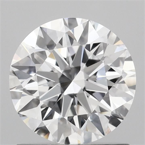 Picture of Lab Grown Diamond 1.15 Carats, Round with Ideal Cut, D Color, VVS2 Clarity and Certified by IGI