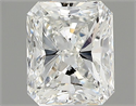 Natural Diamond 0.70 Carats, Radiant with  Cut, G Color, VVS1 Clarity and Certified by GIA
