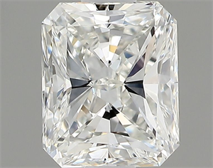 Picture of Natural Diamond 0.70 Carats, Radiant with  Cut, G Color, VVS1 Clarity and Certified by GIA