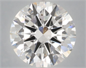 Lab Grown Diamond 6.04 Carats, Round with Excellent Cut, E Color, VVS2 Clarity and Certified by IGI