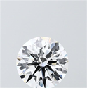 Lab Grown Diamond 1.52 Carats, Round with Ideal Cut, E Color, VVS2 Clarity and Certified by IGI