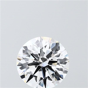 Picture of Lab Grown Diamond 1.52 Carats, Round with Ideal Cut, E Color, VVS2 Clarity and Certified by IGI