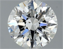 Natural Diamond 0.91 Carats, Round with Excellent Cut, F Color, SI1 Clarity and Certified by GIA