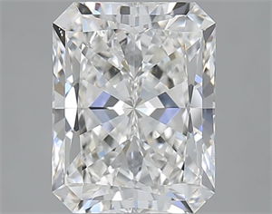 Picture of Natural Diamond 3.02 Carats, Radiant with  Cut, G Color, SI1 Clarity and Certified by GIA