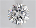 Lab Grown Diamond 1.06 Carats, Round with Ideal Cut, G Color, VS1 Clarity and Certified by IGI