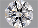 Natural Diamond 0.79 Carats, Round with Excellent Cut, D Color, VS2 Clarity and Certified by GIA