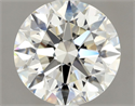 Diamante Natural 1.90 quilates, Redondo , Color J, claridad VVS2 y certificado GIA