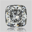 Diamante Natural 0.57 quilates, Del cojín , Color E, claridad SI1 y certificado GIA