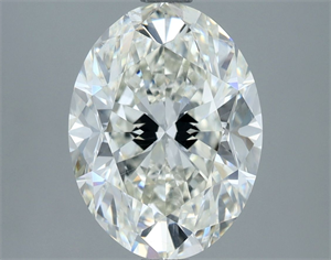 Picture of Natural Diamond 3.51 Carats, Oval with  Cut, H Color, SI1 Clarity and Certified by IGI