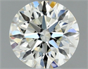 Diamante Natural 0.40 quilates, Redondo , Color J, claridad IF y certificado GIA