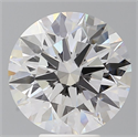 Lab Grown Diamond 6.55 Carats, Round with Ideal Cut, F Color, VS1 Clarity and Certified by IGI