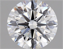 Lab Grown Diamond 1.27 Carats, Round with Ideal Cut, F Color, VS1 Clarity and Certified by IGI