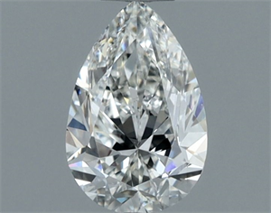 Picture of Natural Diamond 0.60 Carats, Pear with  Cut, H Color, VS1 Clarity and Certified by GIA