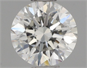 Diamante Natural 0.50 quilates, Redondo , Color I, claridad VVS1 y certificado GIA